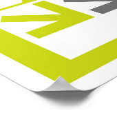 パンダ ポスター (角)