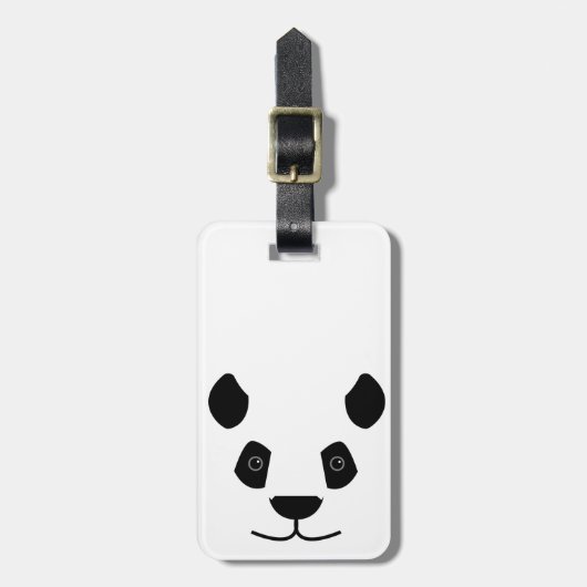 パンダ ラゲッジタグ (正面縦)