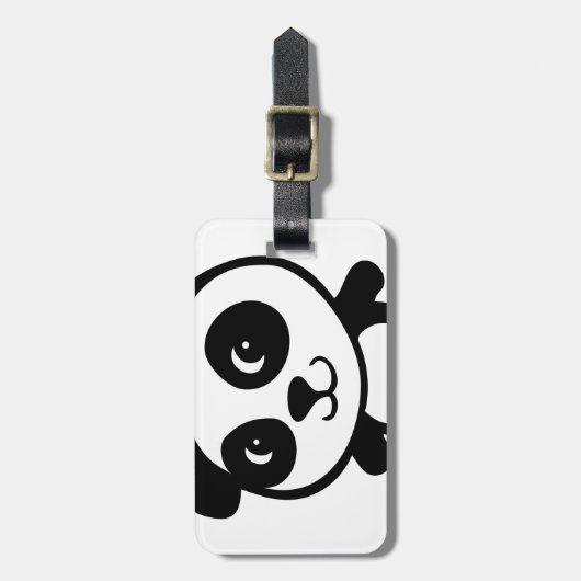 パンダ ラゲッジタグ (正面縦)