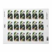 パンダ ラベル (フルシート)