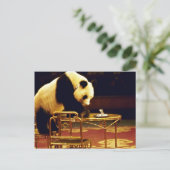 パンダ、上海サーカス、中国 ポストカード (スタンド正面)