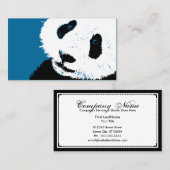 パンダ 名刺 (正面/裏面)