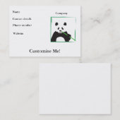 パンダ-名刺 名刺 (正面/裏面)