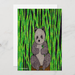 パンダ(独身の) – グリーティングカード シーズンカード