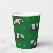 パンダ 紙コップ (正面)