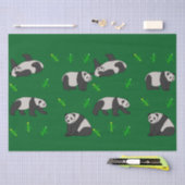 パンダ 薄葉紙 (クラフト)