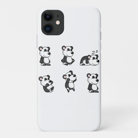 パンダ Case-Mate iPhoneケース (裏面)