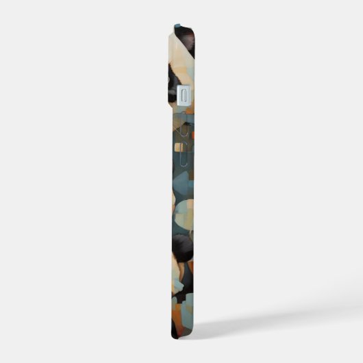 パンダ iPhone 15ケース (左側面)