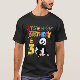 パンダ Py アニマル 3Th パンダ Tシャツ