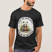 パンダ Tシャツ (正面)