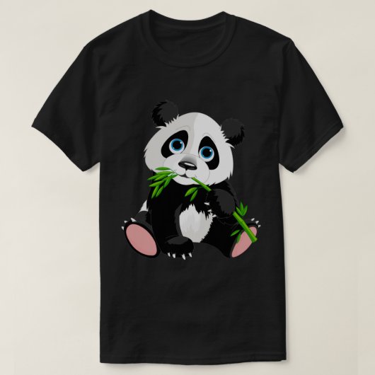 パンダ Tシャツ (デザイン正面)