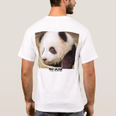 パンダ Tシャツ (裏面)