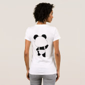パンダ Tシャツ (裏面フル)