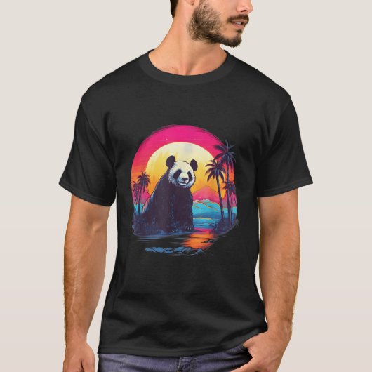 パンダ Tシャツ (正面)