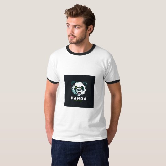パンダ Tシャツ (正面フル)