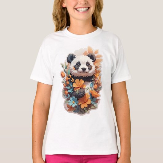 パンダ Tシャツ (正面)