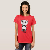 パンダ Tシャツ (正面フル)