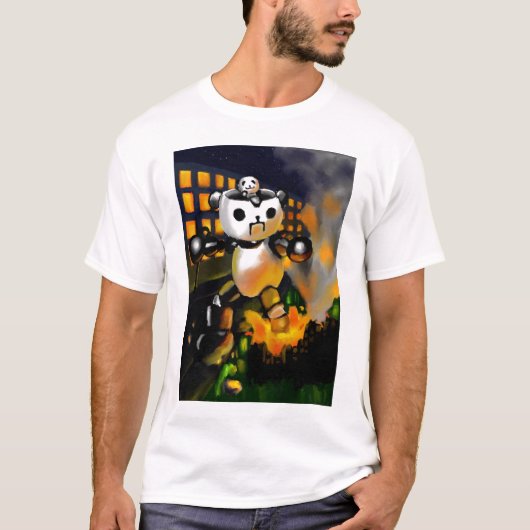 パンダAttack3 Tシャツ (正面)