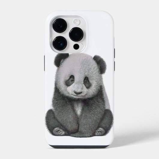 パンダIphoneケース iPhoneケース (裏面)