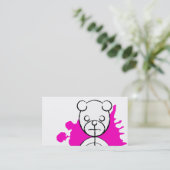 パンダsplatz. 名刺 (スタンド正面)