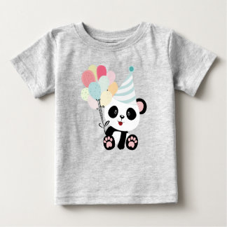 パンダTシャツ ベビーTシャツ