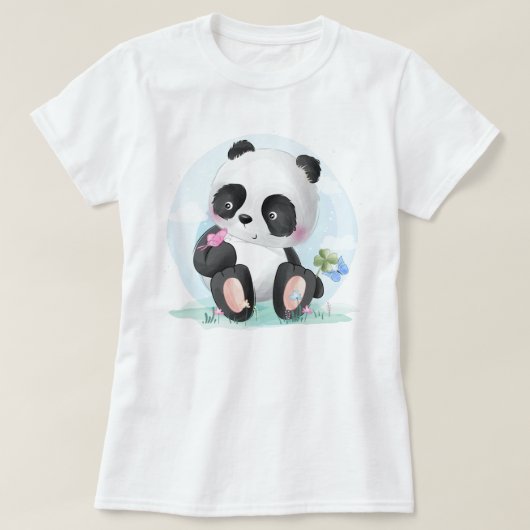 パンダTシャツ Tシャツ (デザイン正面)