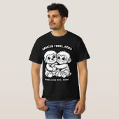 パンチくんモンキーデザイン クラシックTシャツ Tシャツ (正面フル)