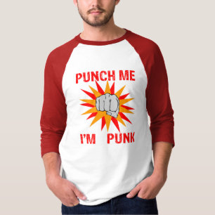 パンチして パンクだよ Tシャツ