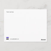 パンチとジュディ ポストカード (裏面)