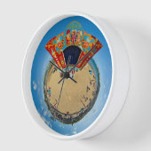 パンチとジュディ 壁時計 (傾斜)