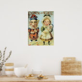 パンチとメルケル ポスター (キッチン)