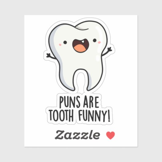 パンチは歯おもしろい歯おもしろいのプリン シール (シート)