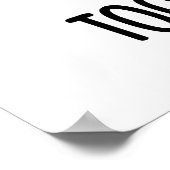 パンチは歯の歯おもしろい歯のパンだ ポスター (角)