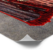 パンチアンドジュディパペッツリマスターイラストレーション ポスター (角)