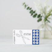 パンチカードのバーショップ ロイヤリティカード (スタンド正面)