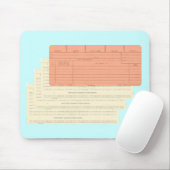 パンチカードマウスパッド マウスパッド (マウス)