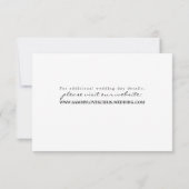 パンチカードヴィンテージチケットバナー日付の保存 セーブザデート (裏面)