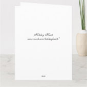 パンチド・スズ・ルック 10周年 結婚記念日カード カード (裏面)