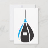 パンチバッグ招待状 招待状 (正面)