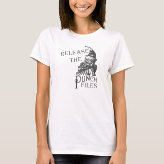 パンチファイルをリリース Tシャツ