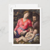 パンチャティチ聖家c.1530-32 (パンの油) ポストカード (正面/裏面)