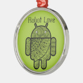 パンチョドードルキャラクターアンドロイド™ メタルオーナメント (左)