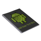 パンチョドードルキャラクターアンドロイド™ロボット ノートブック (右側)