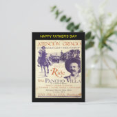 パンチョヴィラファーザーズデイ💣歴史的グリーティング シーズンポストカード (スタンド正面)