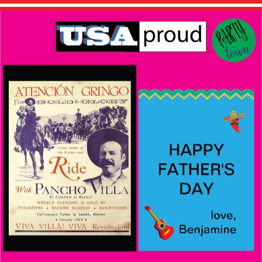 パンチョヴィラファーザーズデイ💥革命的パパ カード