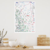 パンチョヴィラマップポスター ポスター (キッチン)