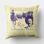 パンチョヴィラ🔥メキシカンヒーローゼネラル クッション (裏面)