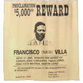 パンチョヴィラ🔥メキシカンヒーローゼネラル シャワーカーテン (正面)