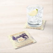 パンチョヴィラ🔥メキシカンヒーローゼネラル スクエアペーパーコースター (インサイチュ)