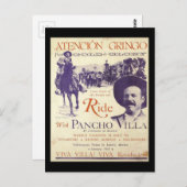 パンチョヴィラ🔥メキシカンヒーローゼネラル ポストカード (正面/裏面)